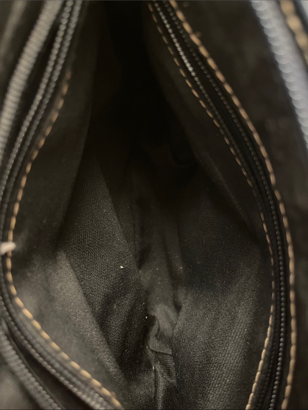 Christian Dior Black & White Monogram Shoulder Bag - Picture 7 of 12